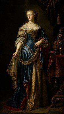 full-length portrait of an elegant figure