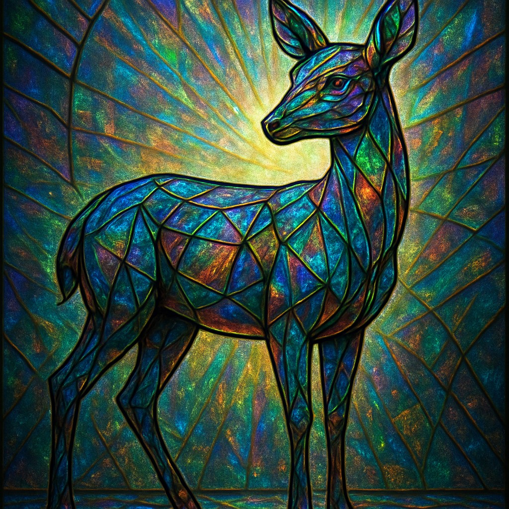 animal standing in natural pose