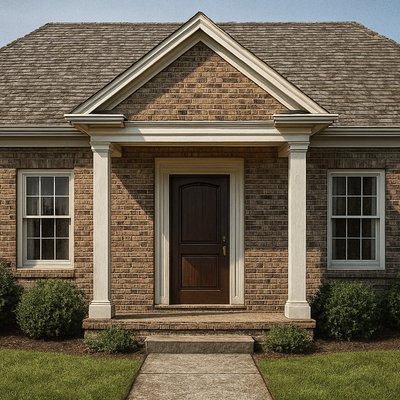 house with front view