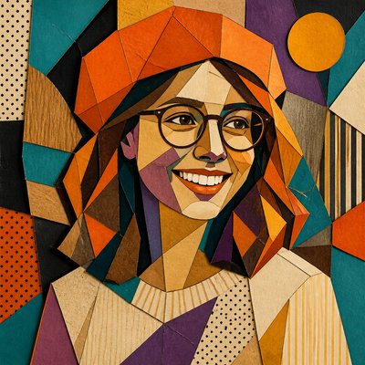 Synthetic Cubism Art Style Style Transfer Example