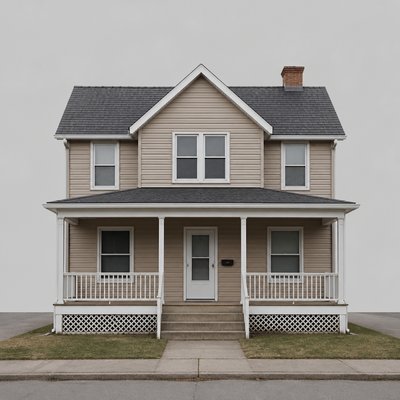 house with front view