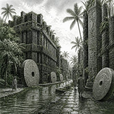Micronesian Art Style Style Transfer Example