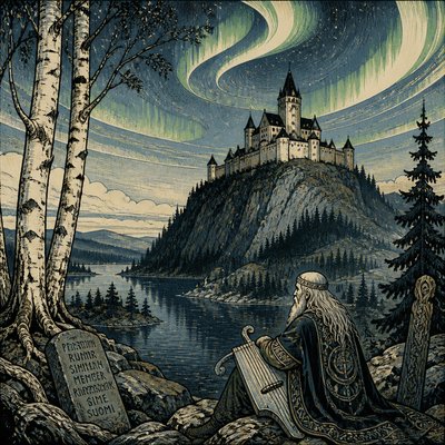 majestic castle on a hilltop