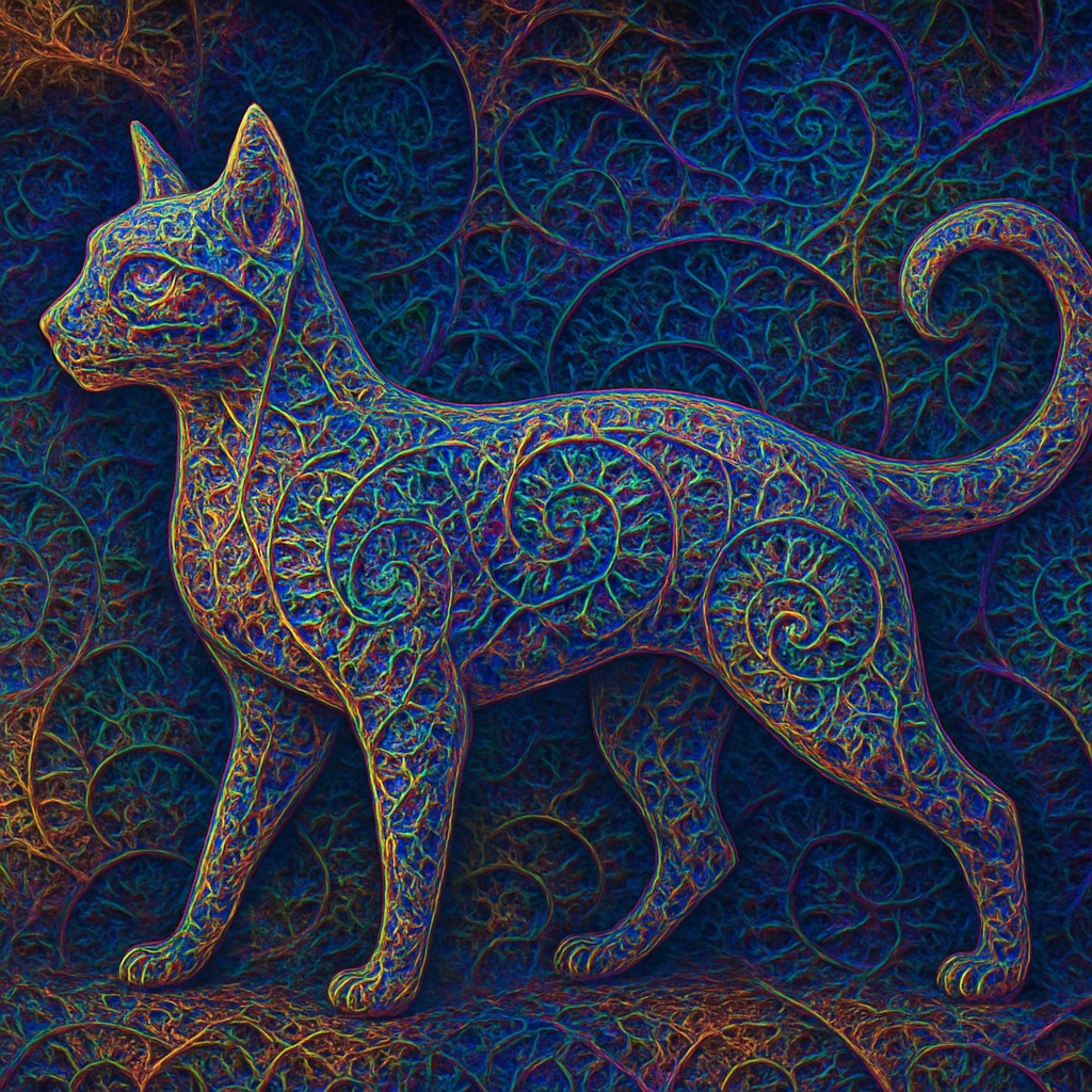 animal standing in natural pose