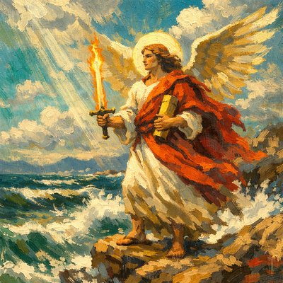 Please express only one Angel Uriel“The angel of the LORD encampeth round about them that fear him, and delivereth them.” (Psalms 34:7, KJV)
