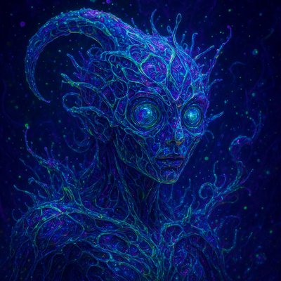 Alien World Sci-Fi Art Style Transfer Example