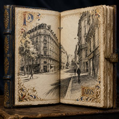 Book Arts Art Style Style Transfer Example