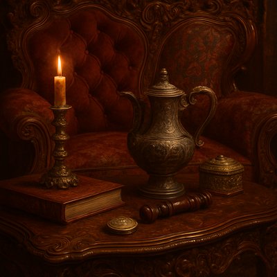 still life with everyday objects