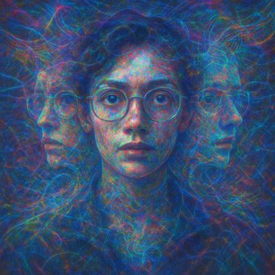 portrait of a person with expressive eyes