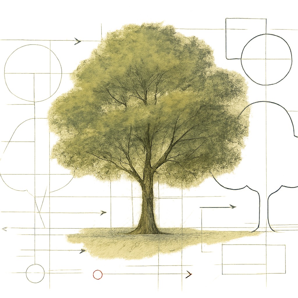 a tree in nature