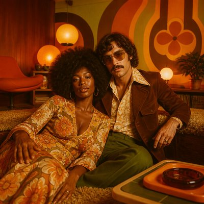portrait of two people together