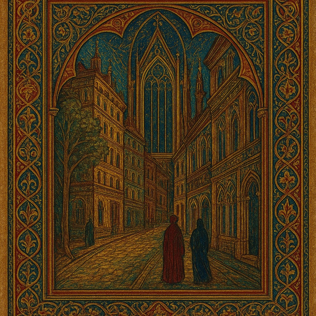 Gothic Religious Art Style Transfer Example