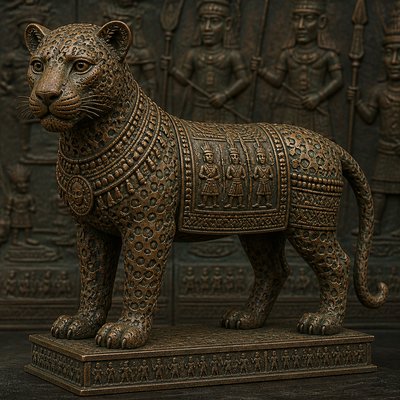 animal standing in natural pose