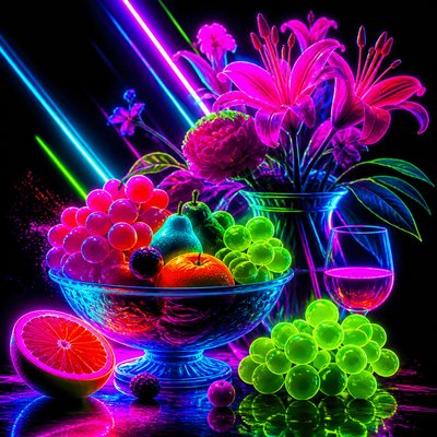 Neon Pop Art Style 3