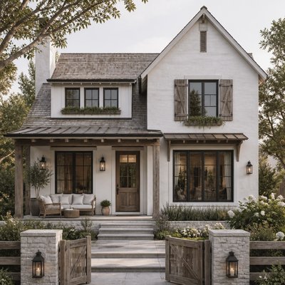 house with front view