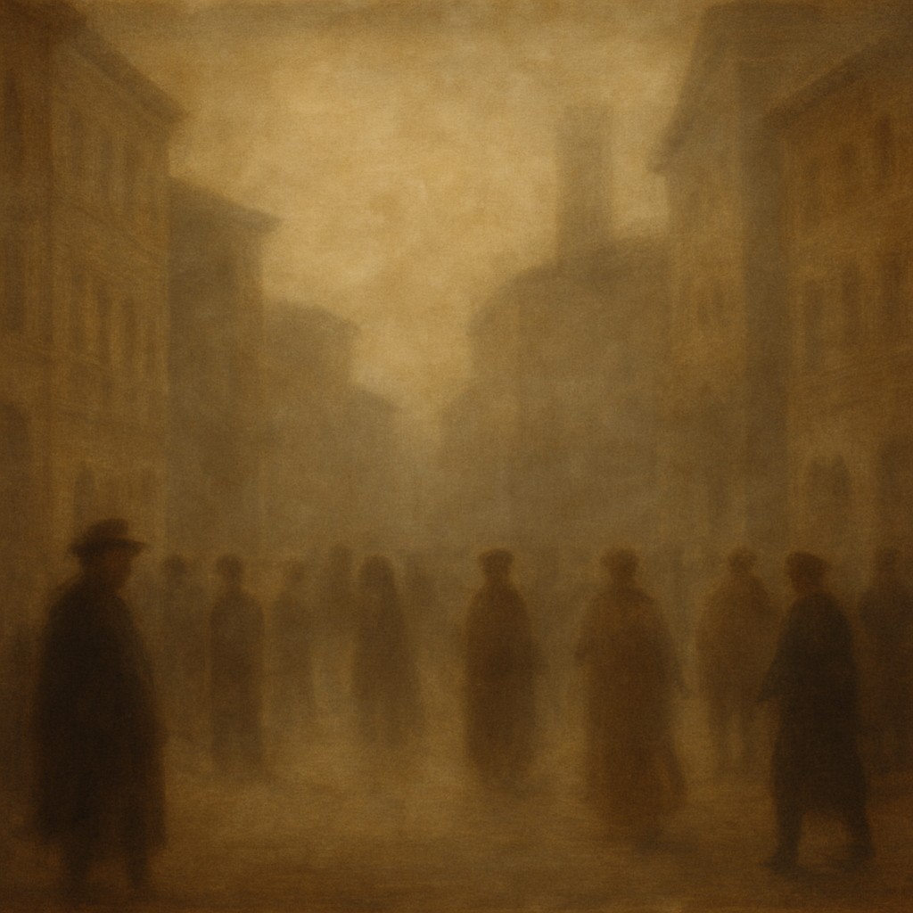 urban street with city activity