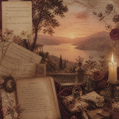 wide landscape with natural scenery — Romantic Academia Aesthetic