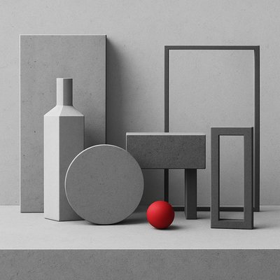 still life with everyday objects