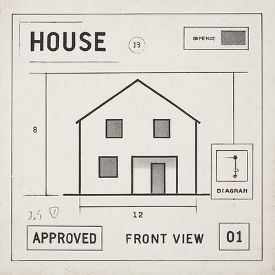 house with front view