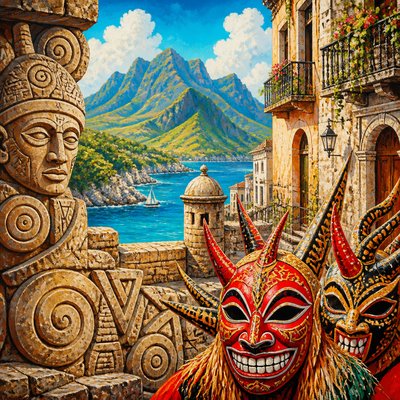 Dominican Art Style 2