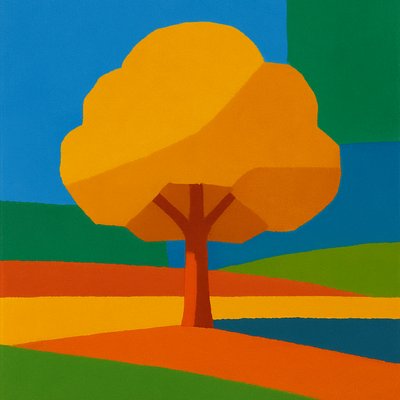 a tree in nature