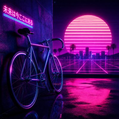 bicyle resting against a wall