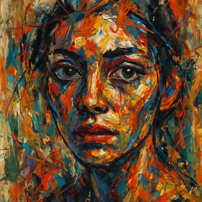 portrait of a person with expressive eyes