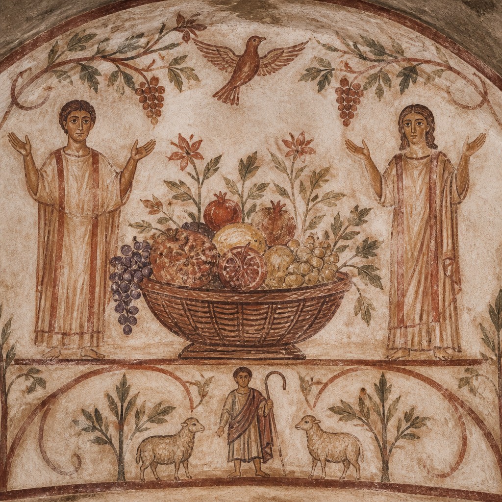 Early Christian Art Style example artwork 3