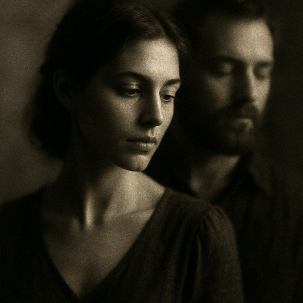 portrait of two people together