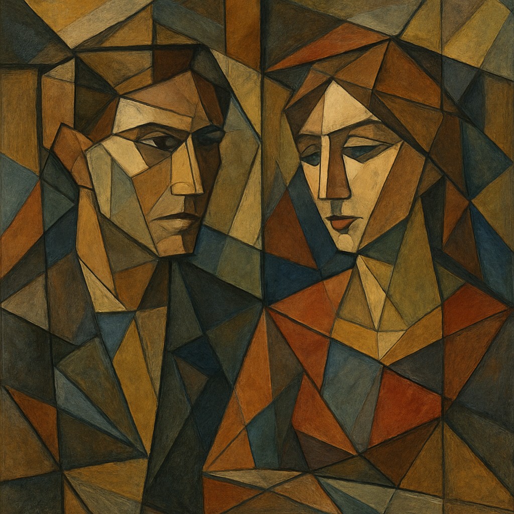 portrait of two people together