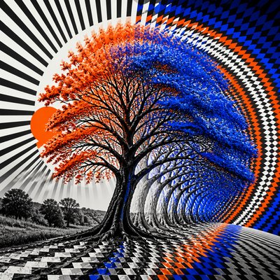 a tree in nature