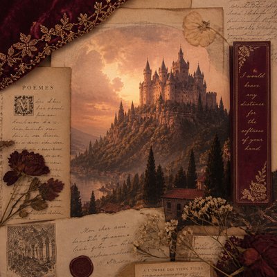 majestic castle on a hilltop