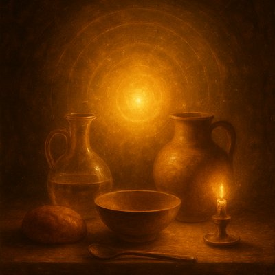 still life with everyday objects