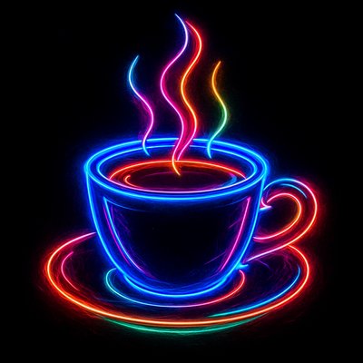 Hot cup of coffee