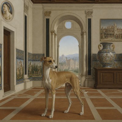 animal standing in natural pose — Urbino Art Style