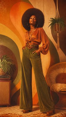 full-length portrait of an elegant figure