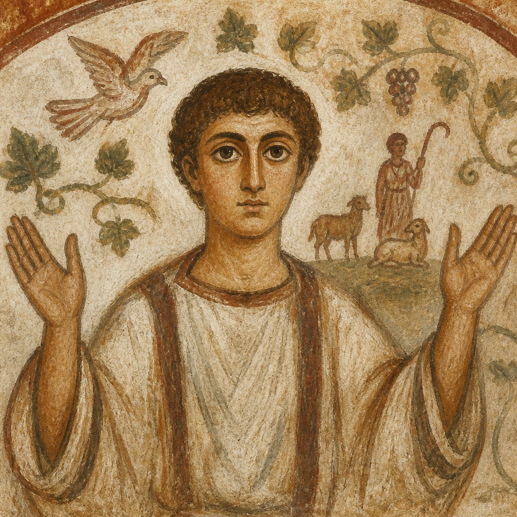 Early Christian Art Style example artwork 1