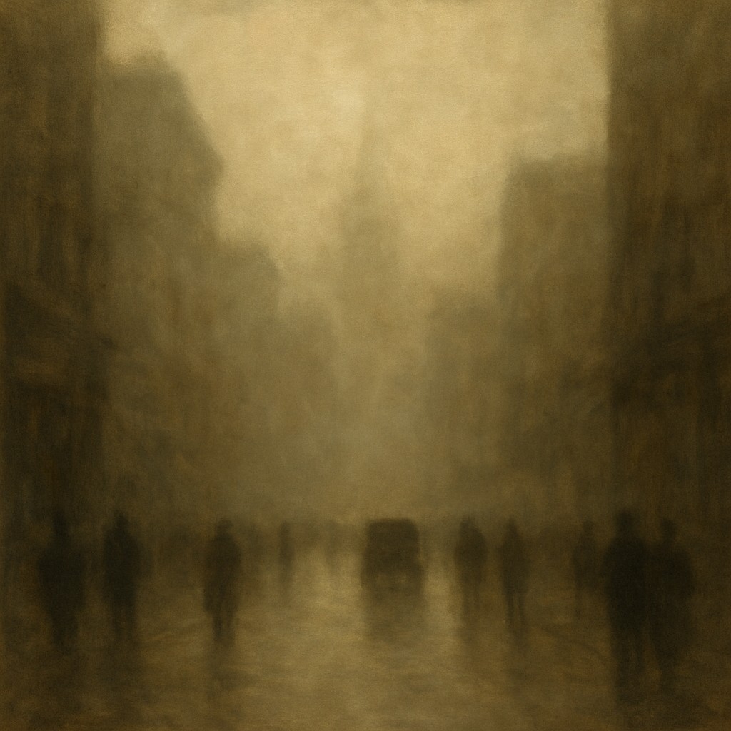 urban street with city activity