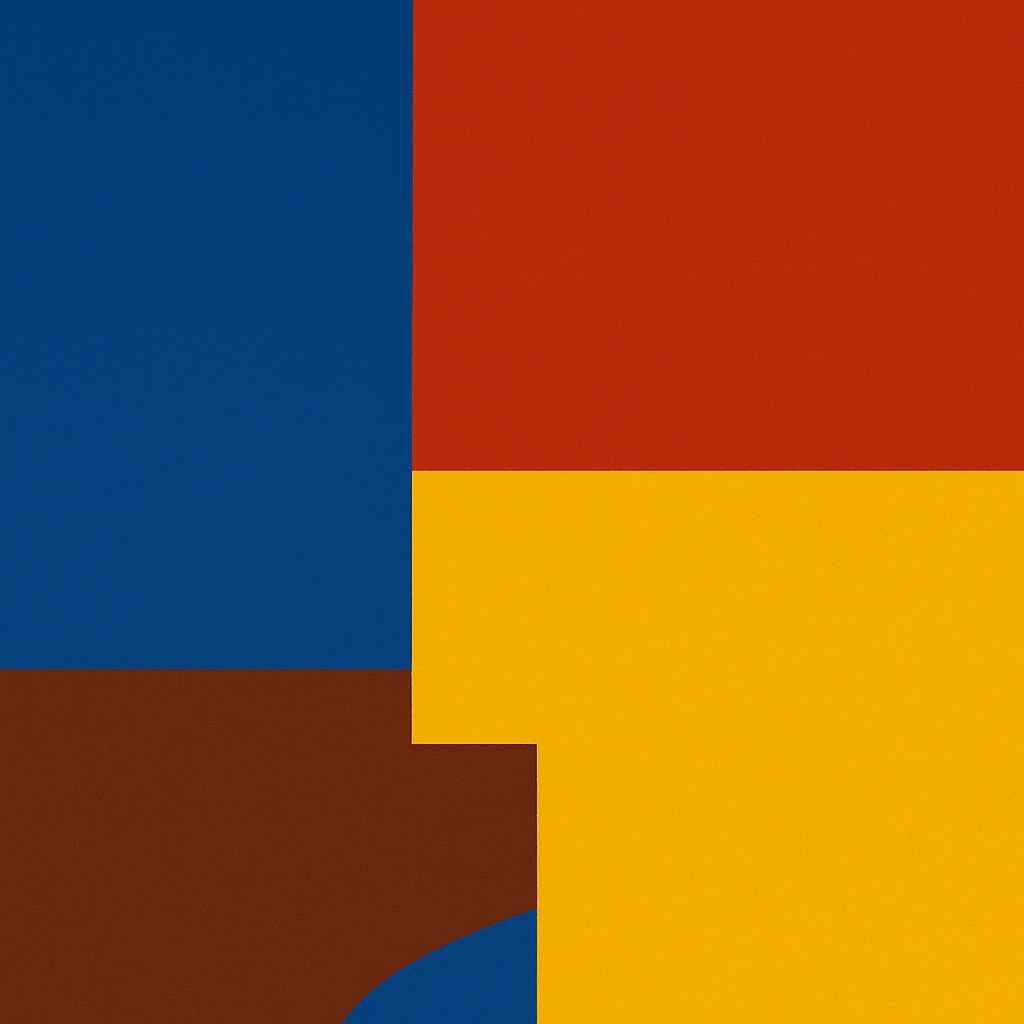Color Field Minimalism Art Style Style Transfer Example