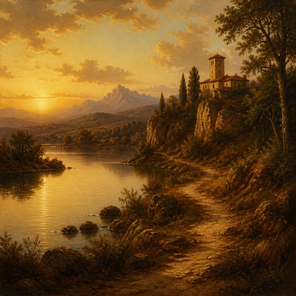 wide landscape with natural scenery