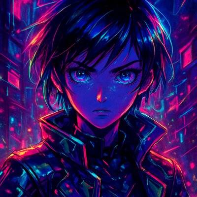 portrait of a person with expressive eyes