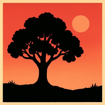 a tree in nature