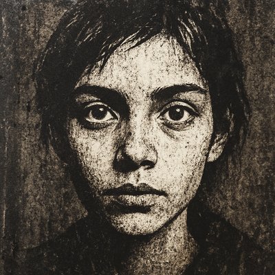 portrait of a person with expressive eyes