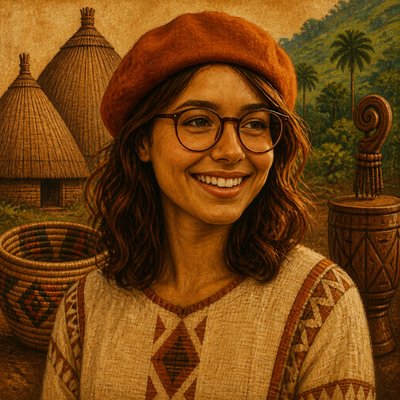 Ugandan Art Style Style Transfer Example