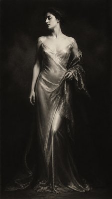 full-length portrait of an elegant figure