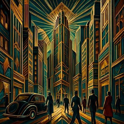 urban street with city activity
