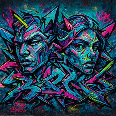 portrait of two people together