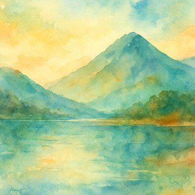 Watercolor Portrait Art Style 2