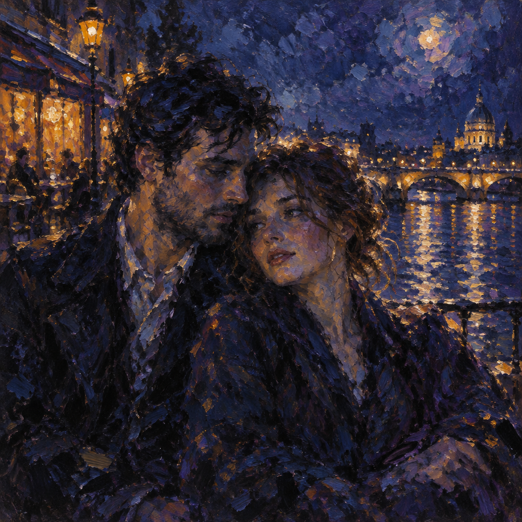 portrait of two people together