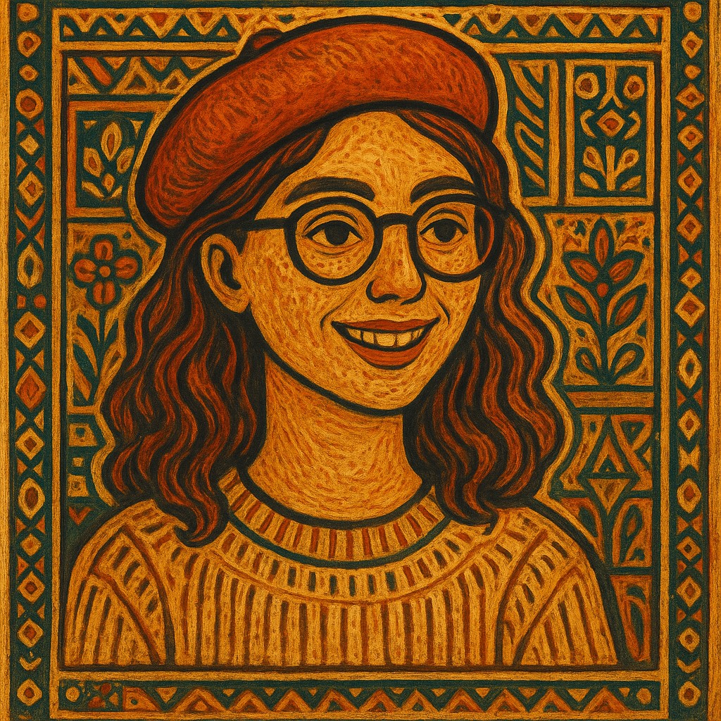 Folk Art Style Style Transfer Example